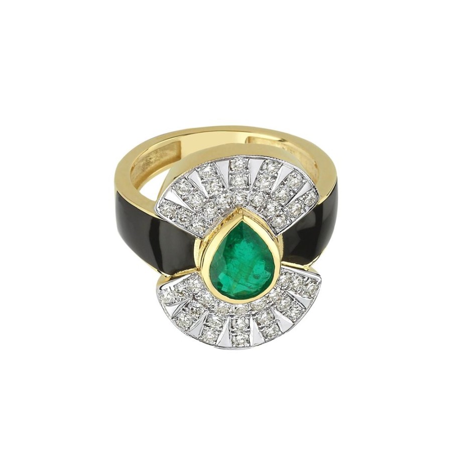 Jewelry Melis Goral | Emerald Reflection Ring