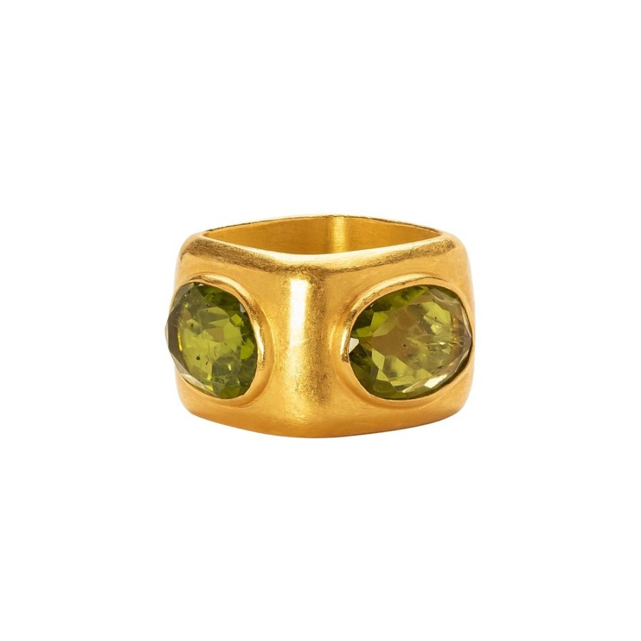 Jewelry Munnu The Gem Palace | 4-Sided Peridot Ring