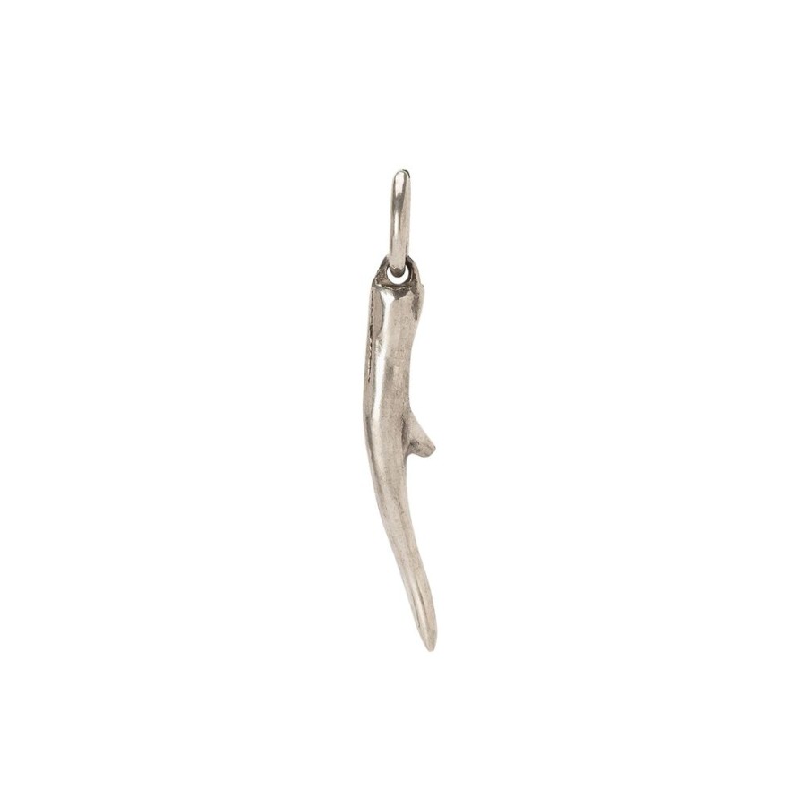 Jewelry James Colarusso | Small Antler Pendant - Silver