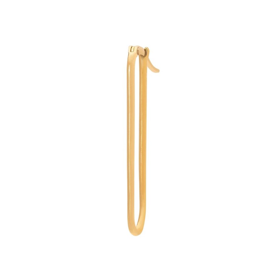 Jewelry Foundrae | Plain Fob Earring - Medium