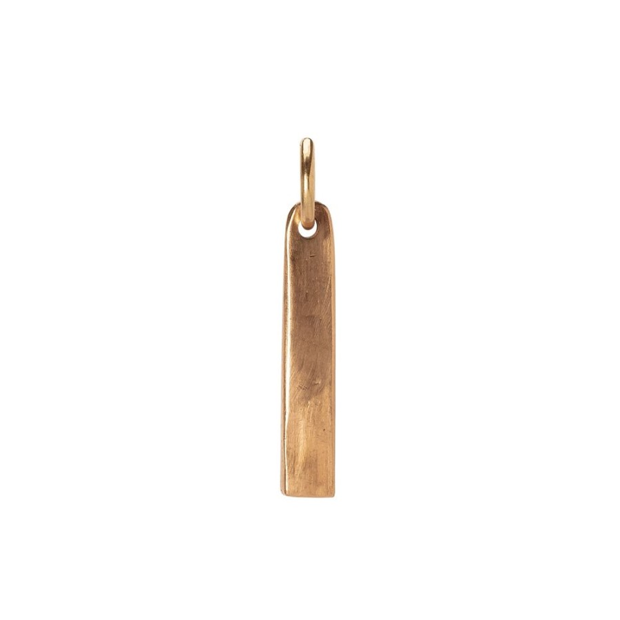 Jewelry James Colarusso | Small Bar Pendant - Rose Gold