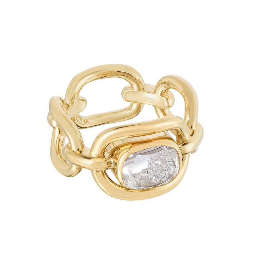 Jewelry Moritz Glik | Diamond Malha Shaker Ring - Diamond