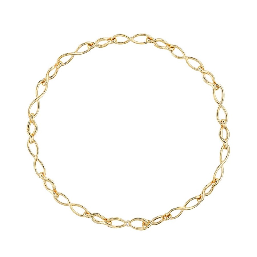 Jewelry Ark | Thin Infinity Chain Bracelet - 7"