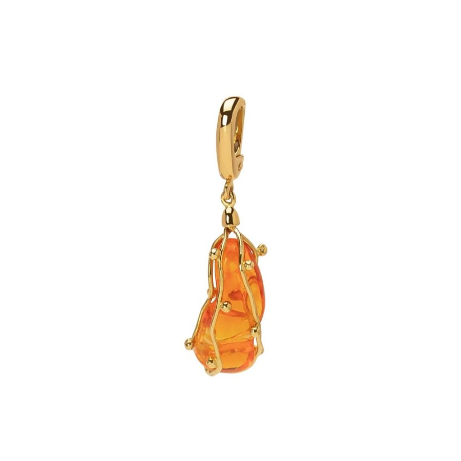 Jewelry Milamore | Kintsugi Charm - Fire Opal