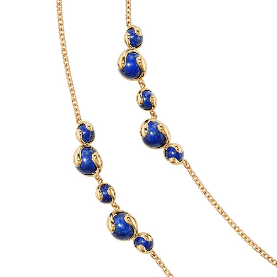 Jewelry Marina B | Cardan Cluster Necklace - Lapis