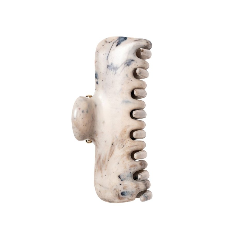 Jewelry UNDO | 4" Claw Clip - Grey Marble