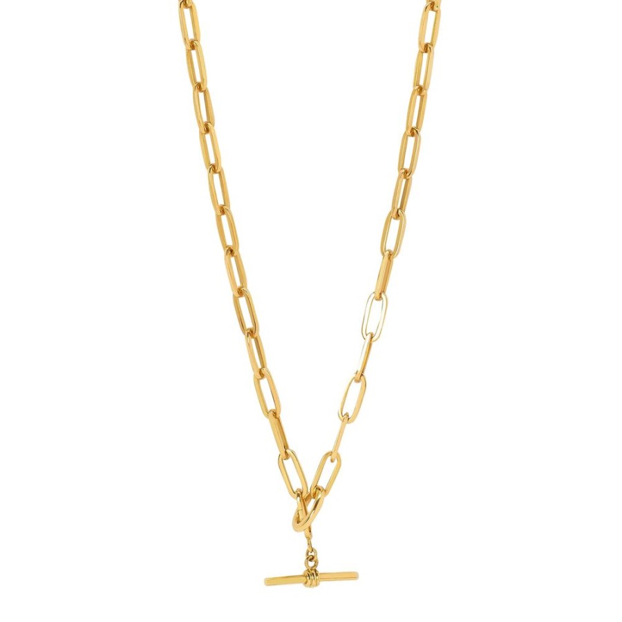 Jewelry Jenna Blake | Toggle Clasp Chain Necklace - 6Mm