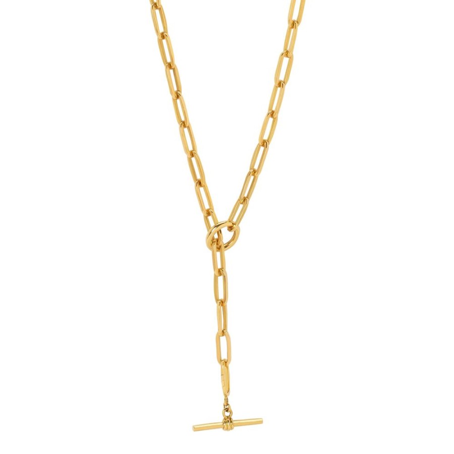 Jewelry Jenna Blake | Toggle Clasp Chain Necklace - 6Mm