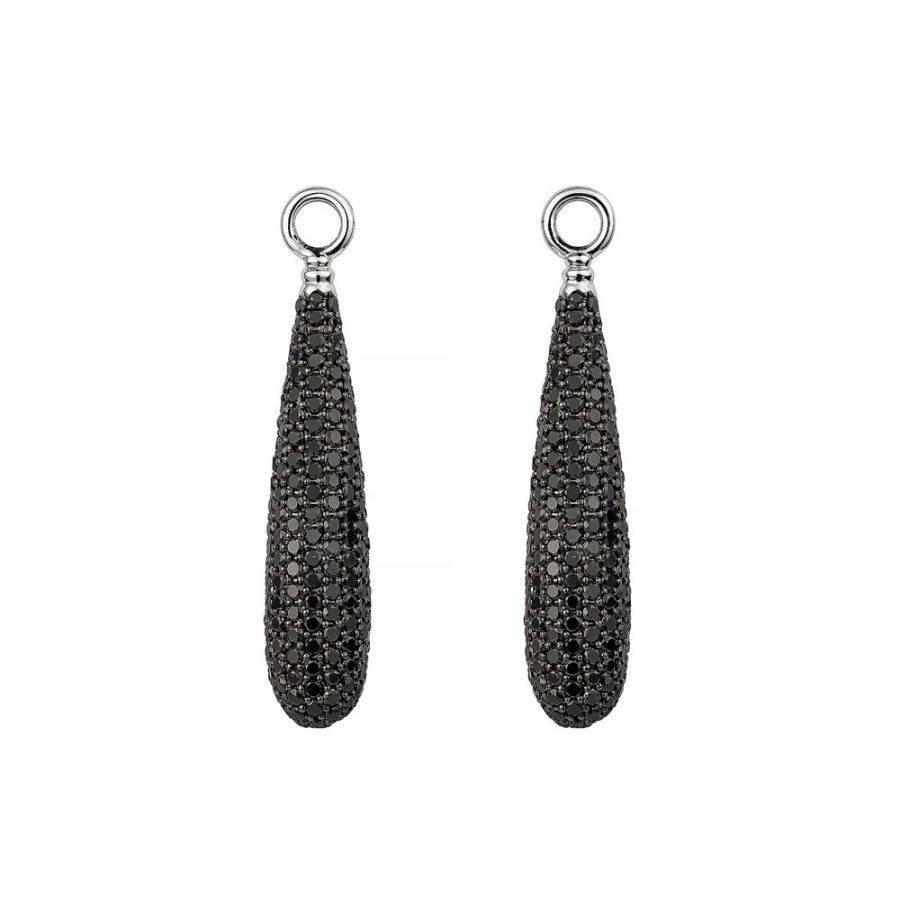 Jewelry Engelbert | Black Diamond Drop Ear Jackets