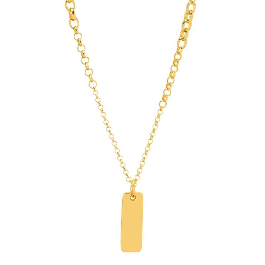 Jewelry Foundrae | Graduated Belcher Chain - Medium Ingot