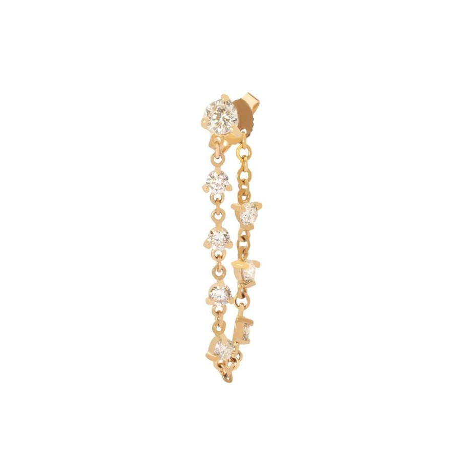 Jewelry Carbon & Hyde | Sparkler Ear Chain - Gold