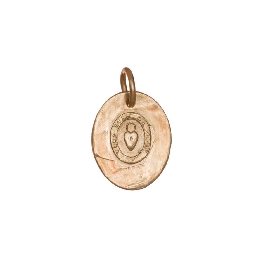 Jewelry James Colarusso | Vous Etes La Cle Pendant - Yellow Gold