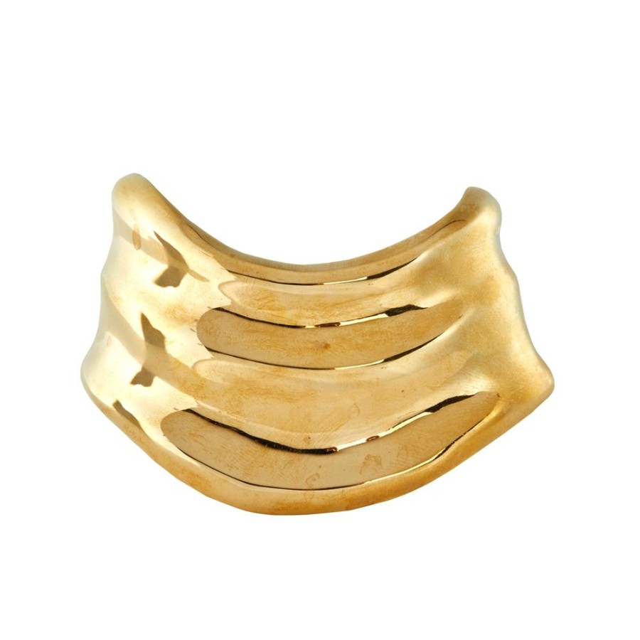 Jewelry Ariana Boussard-Reifel | Tidal Brass Cuff Bracelet