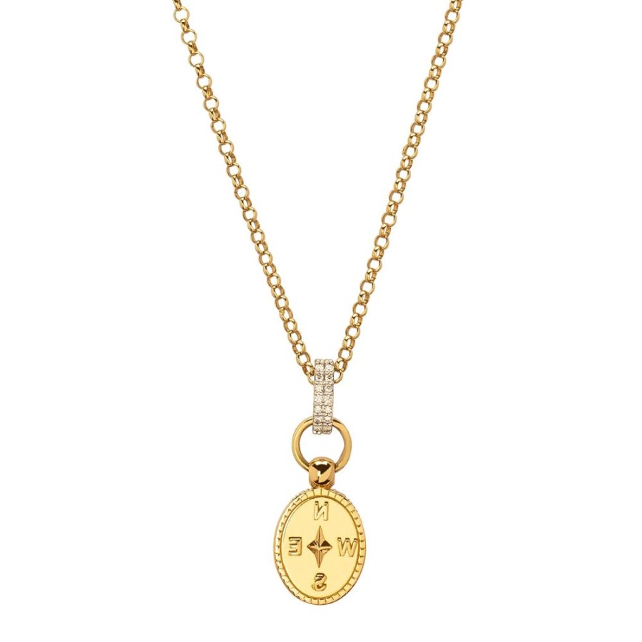 Jewelry Foundrae | Fine Belcher Chain - Internal Compass