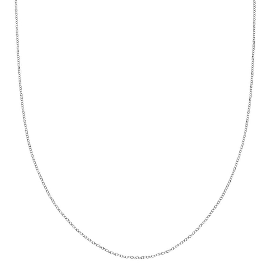 Jewelry Loquet | 32" Chain - White Gold