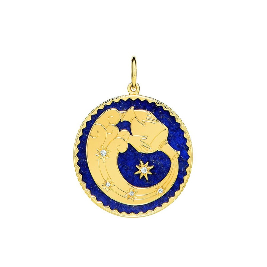 Jewelry Sauer | Zodiac Pendant - Aquarius