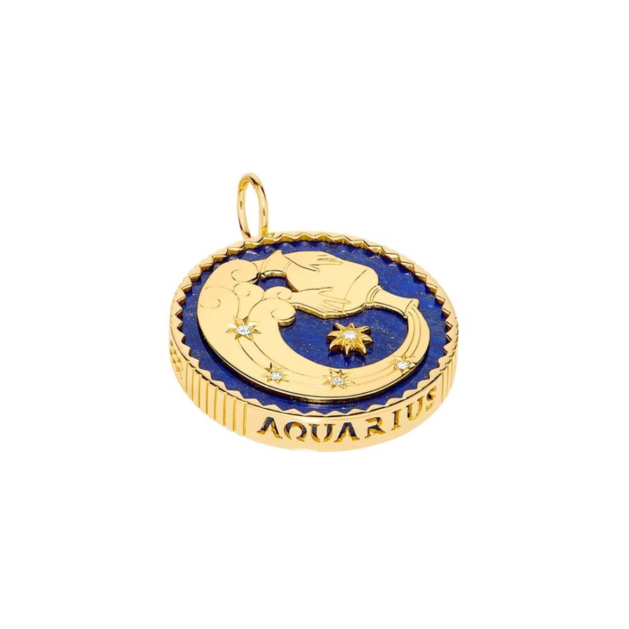 Jewelry Sauer | Zodiac Pendant - Aquarius