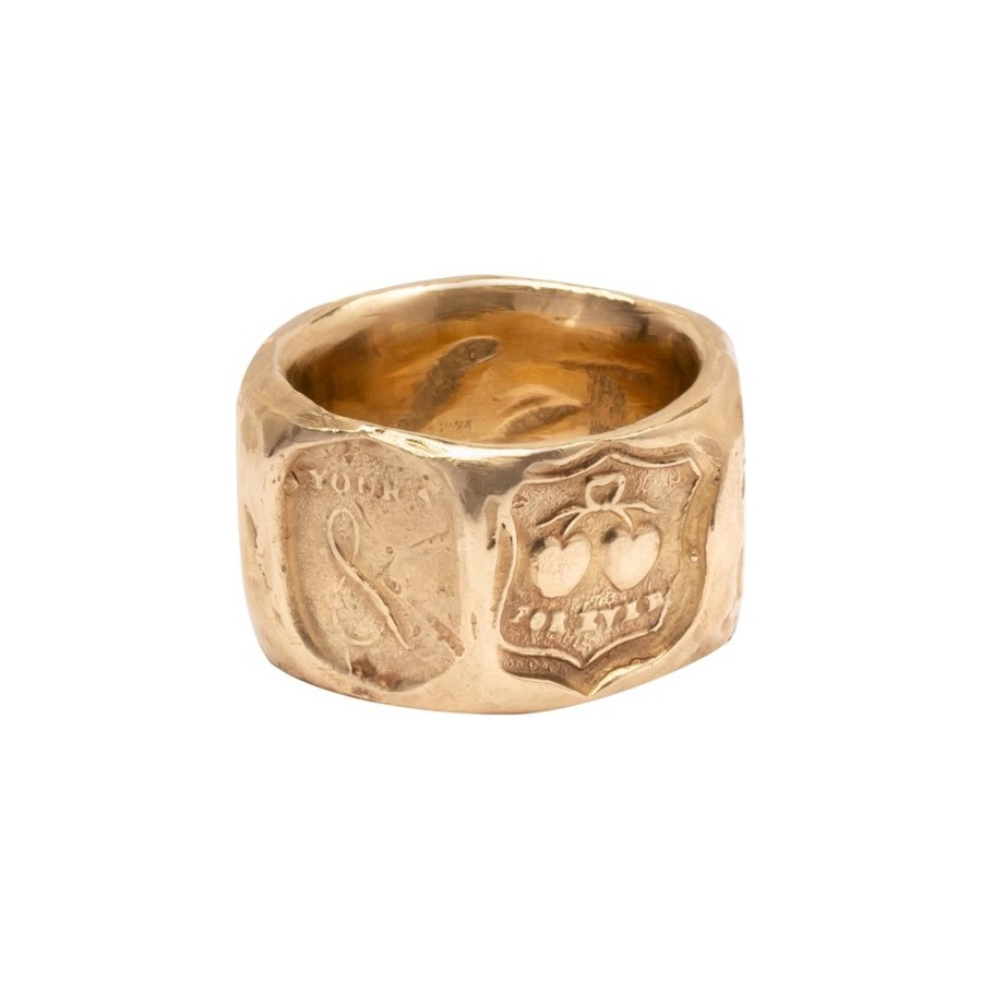 Jewelry James Colarusso | Intaglio Facet Ring - Gold