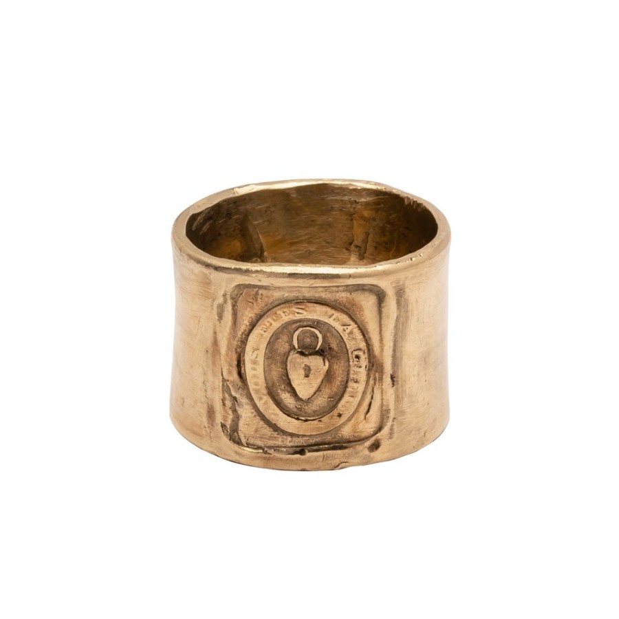 Jewelry James Colarusso | Vous Ete Cle Ring - Yellow Gold