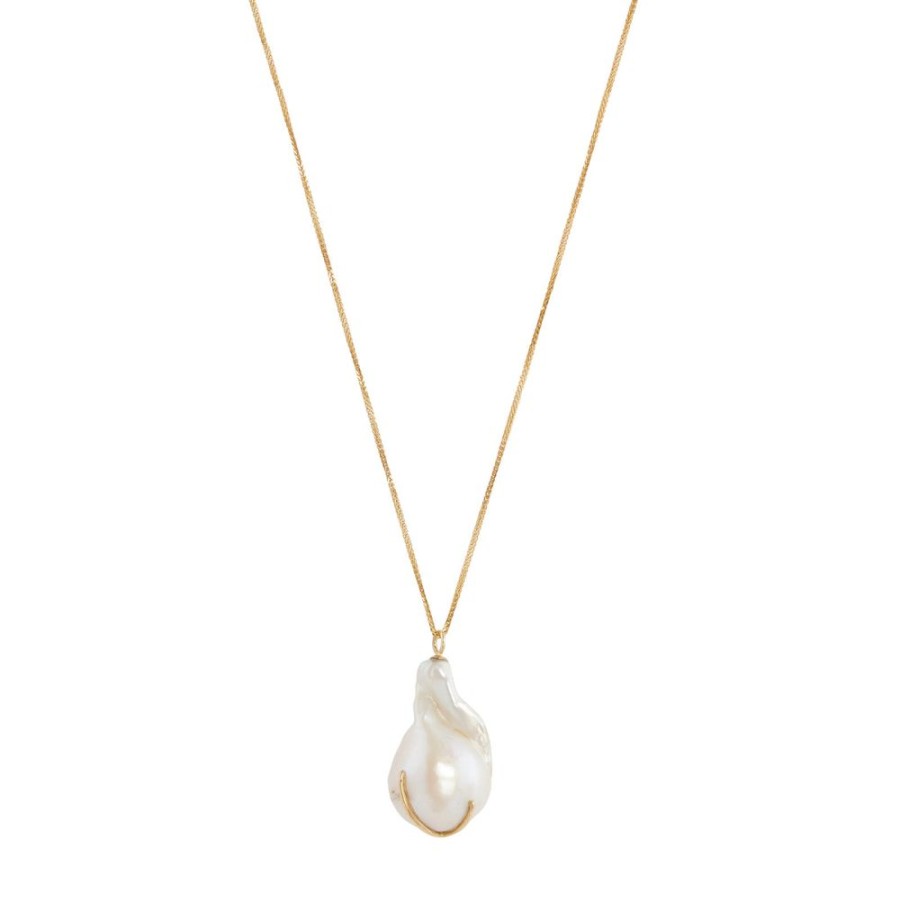 Jewelry YI Collection | Baroque Pearl Kintsugi Necklace