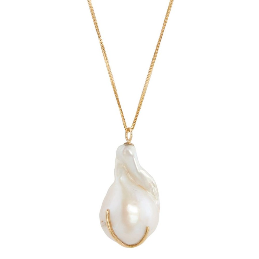 Jewelry YI Collection | Baroque Pearl Kintsugi Necklace