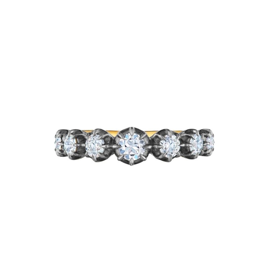 Jewelry Fred Leighton | Collet 7 Stone Diamond Ring