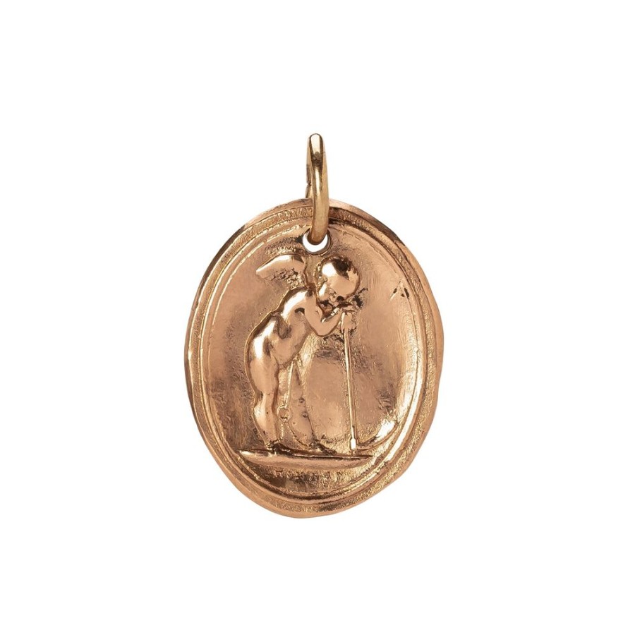 Jewelry James Colarusso | Angel Pendant - Rose Gold