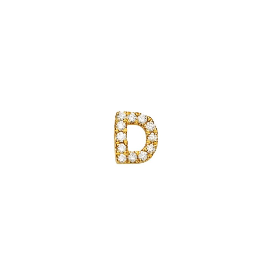 Jewelry Loquet | Diamond Letter D Charm