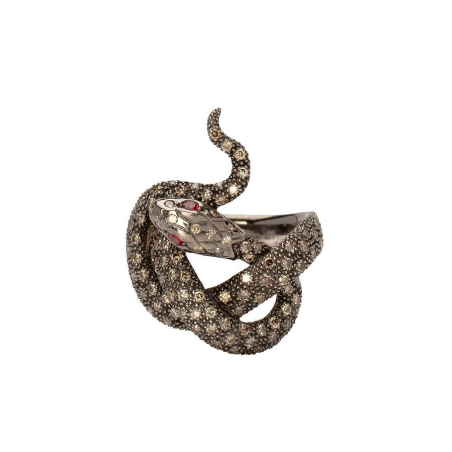 Jewelry Sylvie Corbelin | Adamante Diamond Snake Ring