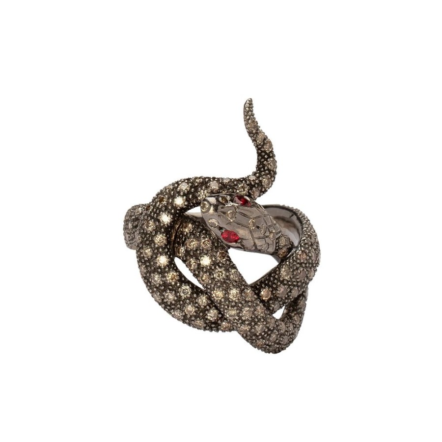 Jewelry Sylvie Corbelin | Adamante Diamond Snake Ring