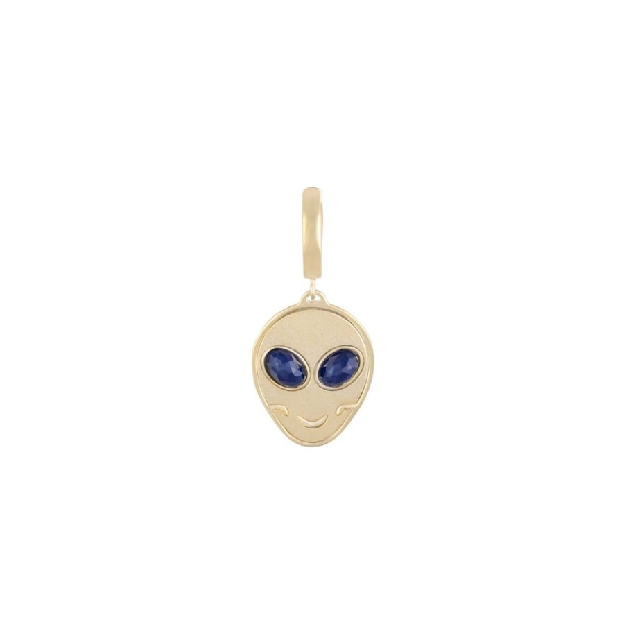 Jewelry DARKAI | Alien Earring - Neptune & Yellow Gold