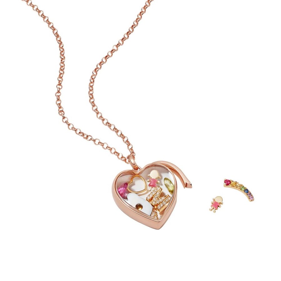 Jewelry Loquet | Girl Enamel Charm