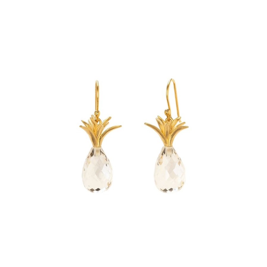 Jewelry Annette Ferdinandsen | Pineapple Earrings - Crystal