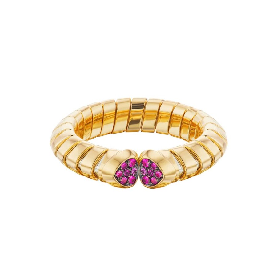 Jewelry Marina B | Trisolina Ring - Ruby